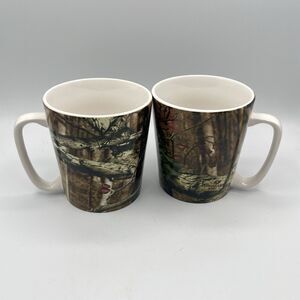 Mossy Oak Break-Up Infinity Camouflage Coffee Mugs (2)  - Pre-Owned